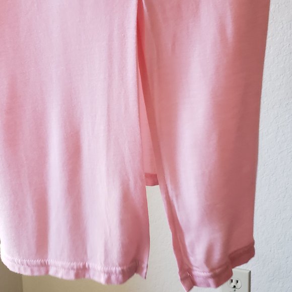 NWT Sweet Pink Spring Dress With High Collar & Tie Waist - Picture 6 of 10